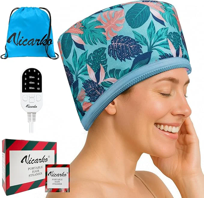 Classic VICARKO Hair Steamer for Deep Conditioning 10-Level Heats Up Quickly 118 Smart
