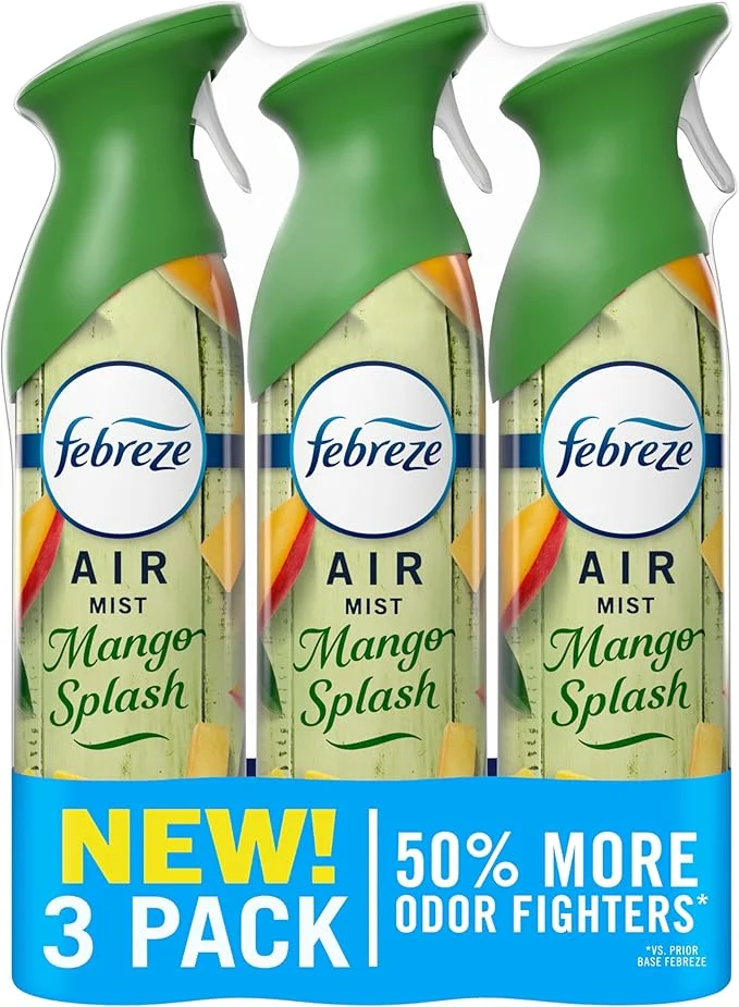 Practical Febreze Air Mist Air Freshener Spray Odor Fighting Room Spray Deodorizer Recyclable