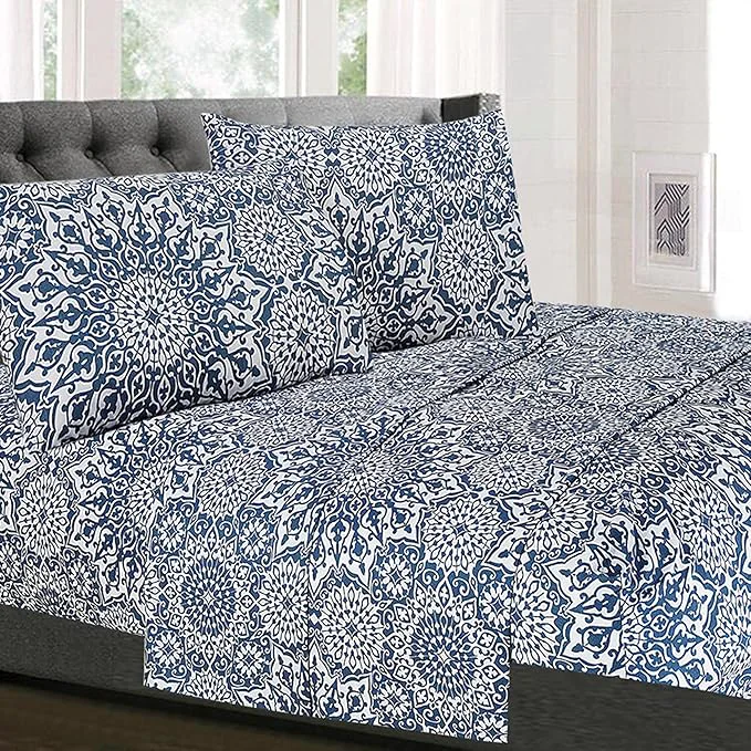 Consistent California King Sheet Sets - Breathable Luxury Sheets with Full Elastic amp Secure Corner Straps Built In - 1800 Supreme Collection Cal King Deep Pocket Bedding Set Sheet Set California King Oasis Detailed