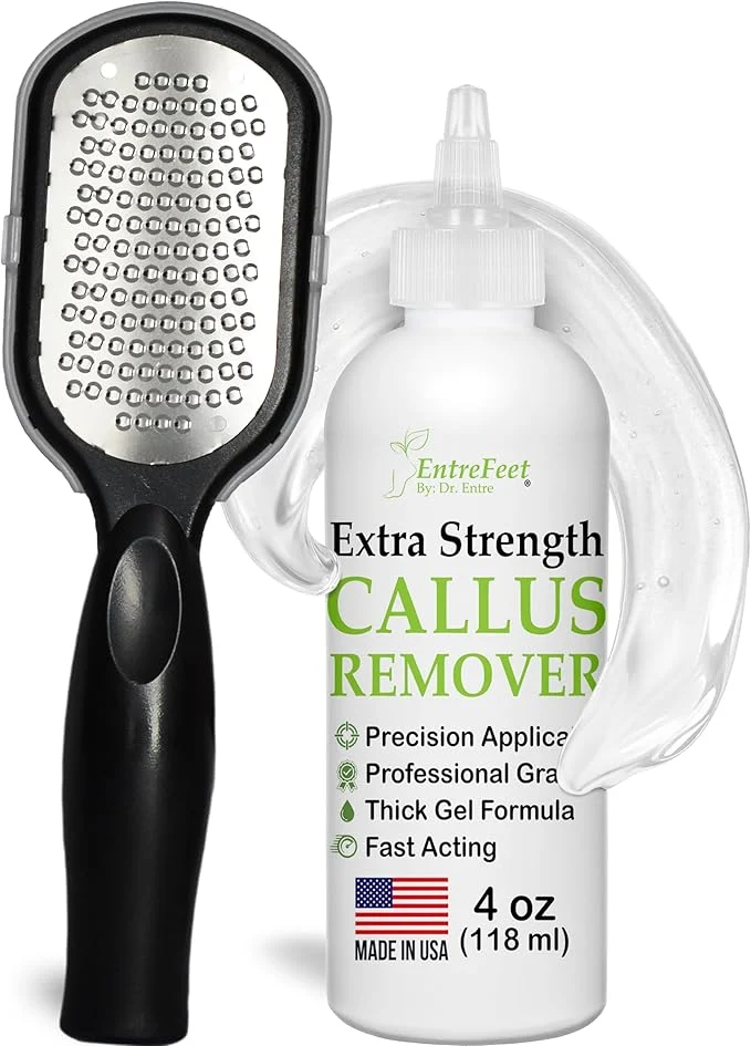 Innovative Dr. Entre's Callus Remover Gel Foot File Extra Strength Callus Remover Casual