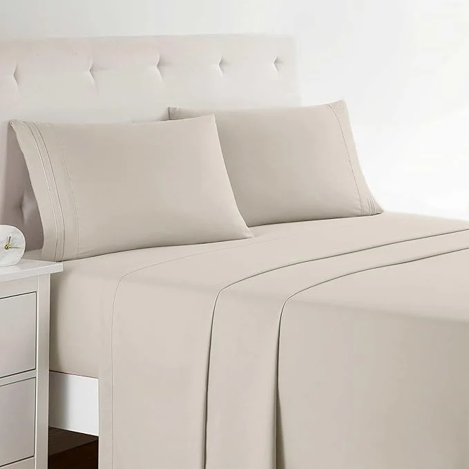 Reliable Clara Clark Bed Sheets Premier 1800 Series Bed Sheet Set Deep Pocket Wrinkle Fade Stain Resistant Luxury Soft Bedding Sheets amp Pillowcases Queen Linen Healthy