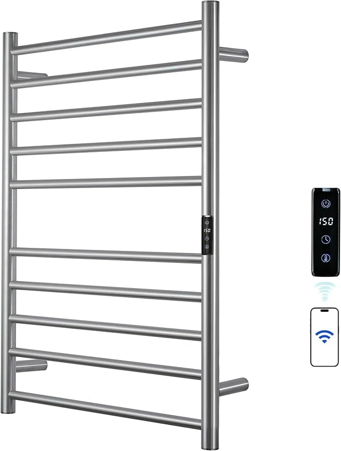 Consistent Electric Towel Rack with Voice Control Expertly Made
