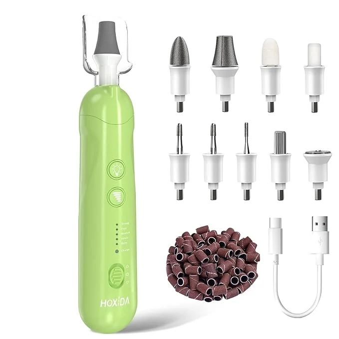Premium Professional Manicure Pedicure Kit Cordless Electric Nail File Set Proven