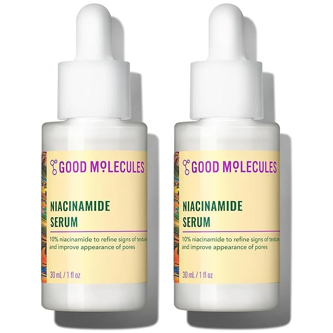 Excellent Good Molecules Niacinamide Serum Pack 2 – 30 ml Each 10 Niacinamide Serum to Carefully Designed