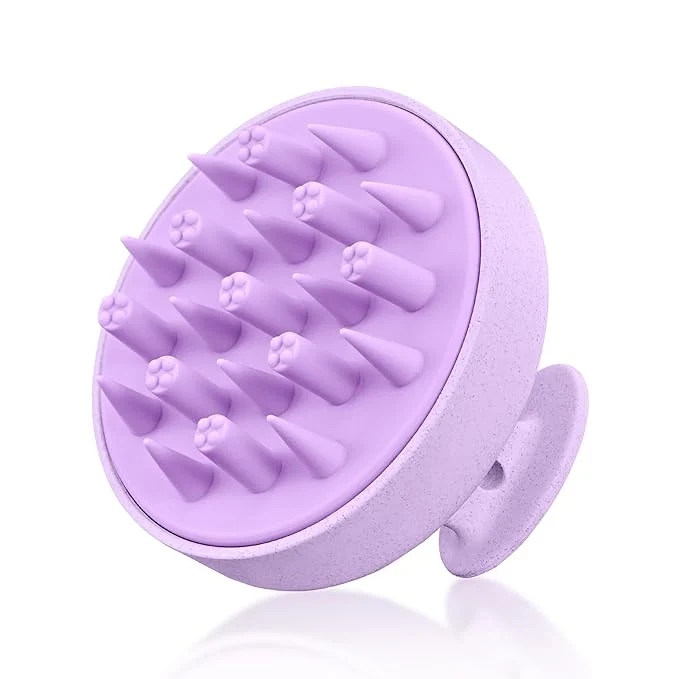 Minimalist HEETA Hair Scalp Massager for Hair Growth Shampoo Brush Scalp Scrubber Secure