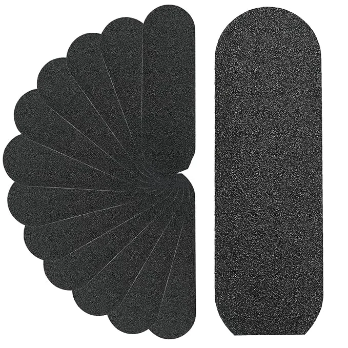 Dependable Stainless Steel Pedi File Refill 100 Grit Size 5.2 L x 1.7 W Professional