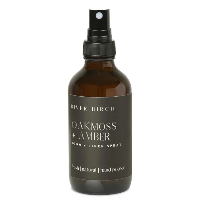 Outstanding River Birch Oakmoss Amber Scented Linen and Room Spray Home Fragrance 4 Trusted
