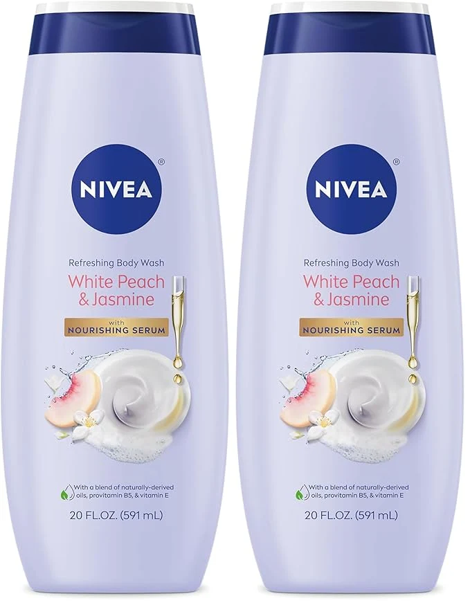 Soft NIVEA Refreshing White Peach and Jasmine Body Wash Classic