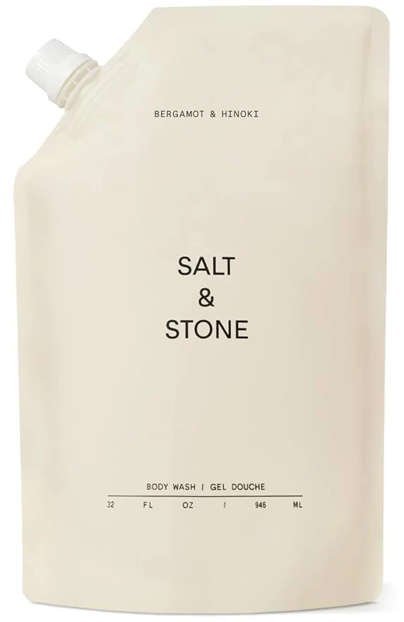 Superior Salt Stone Body Wash with Antioxidants Expertly Made