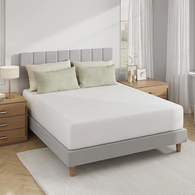 Quality Novilla 12 Inch Full Size Mattress in a Box Gel Memory Foam Mattress for Cooling Night Sleep amp Pressure Relief CertiPUR-US Grey Elite