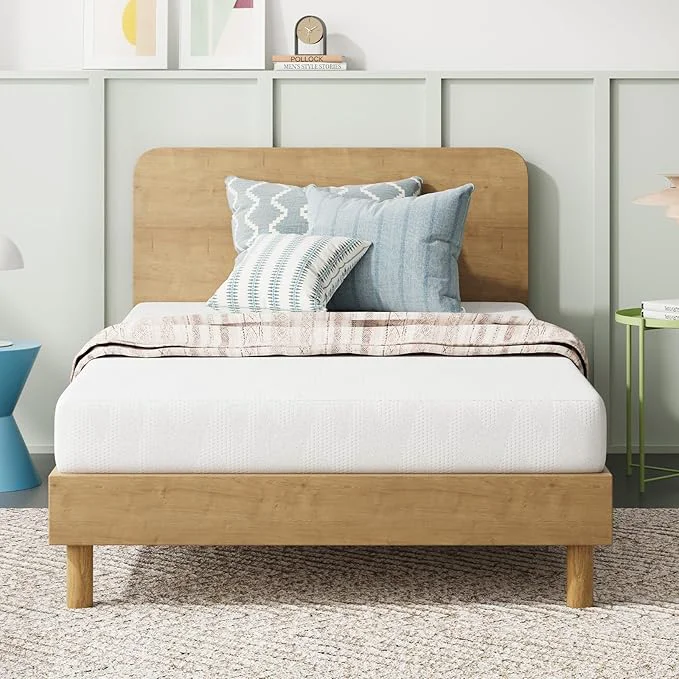 Optimized Novilla 6 Inch Full Bed Mattress Gel Memory Foam Mattress for Pressure Relief amp Comfort Sleep CertiPUR-US Mattresses Full Contemporary