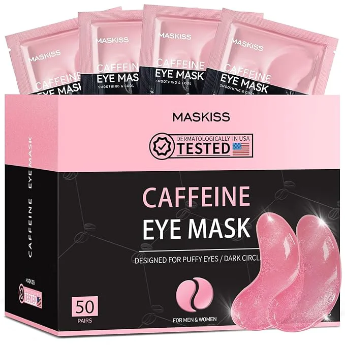 Exclusive Maskiss Under Eye Patches Caffeine Eye Masks Fine Crafted
