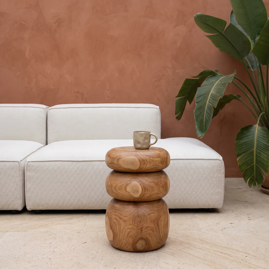 Advanced Tao sidetable stool Traditional