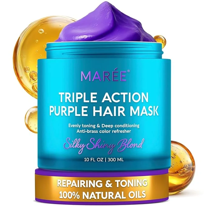 Original Design MAREE Deep Conditioning Purple Hair Mask Exceptional
