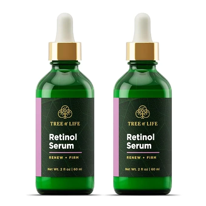 Unique Tree of Life Beauty Retinol Serum Skin Smoothing Face Oil Elegant