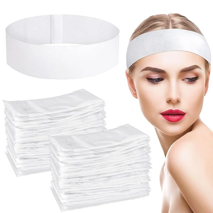 Crafted obeoby 150 Pieces Disposable Hairband Versatile