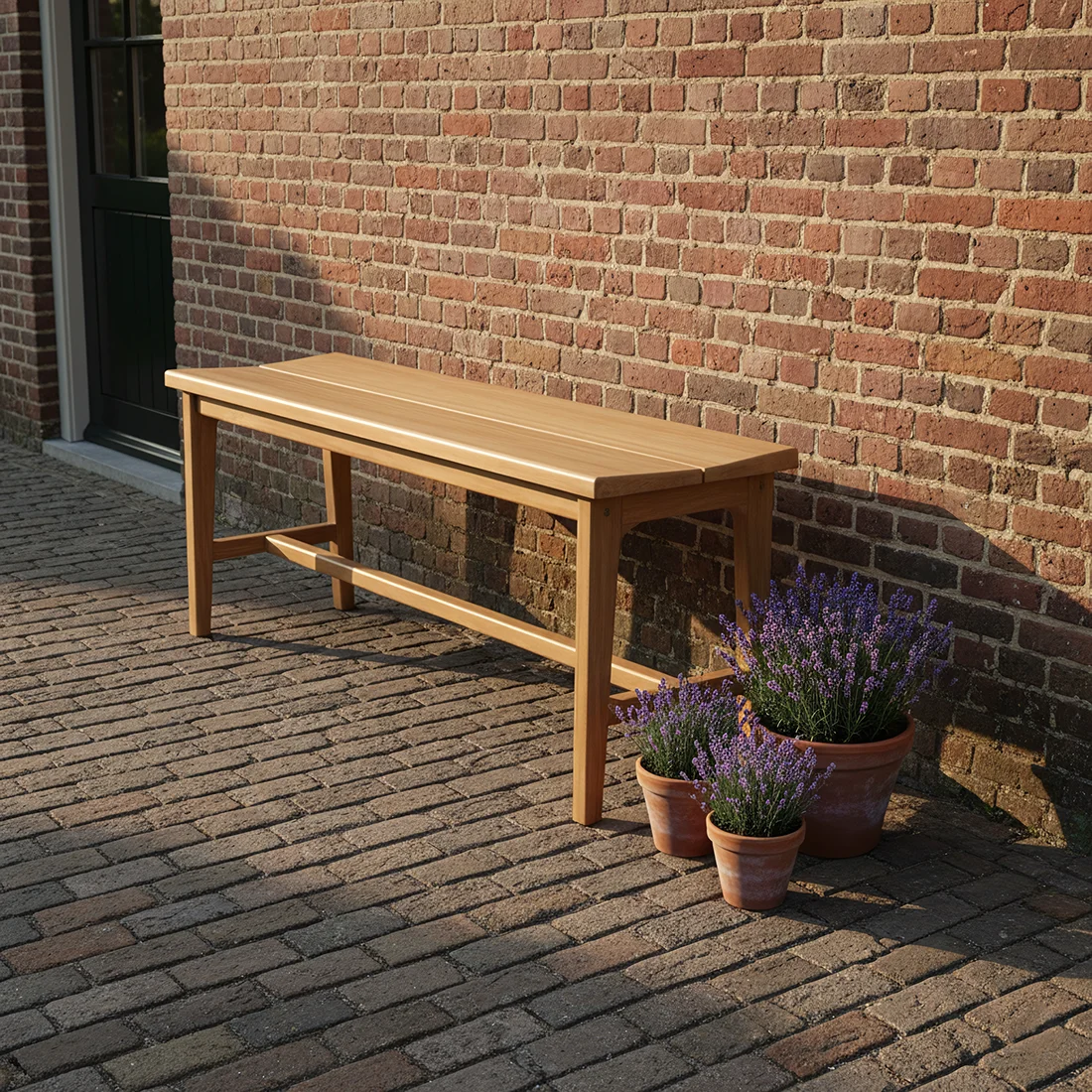 Easy-to-Use Teak bench 120 cm Verified