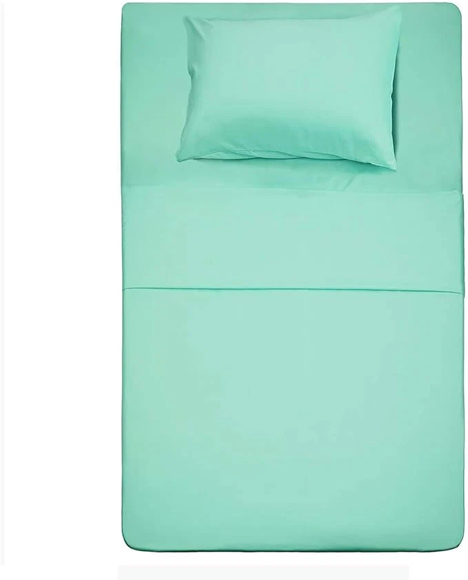 Breathable Season Twin Size Sheets Set - 3 Piece Mint Color Brushed Microfiber Bed Sheet Set Deep Pocket Extra Soft amp Fade Resistant Hypoallergenic Healthy