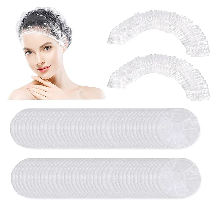 Casual 1000 PCS Upgrade Disposable Shower Caps. Ceizioes Waterproof Hair Bath Caps. Artisan