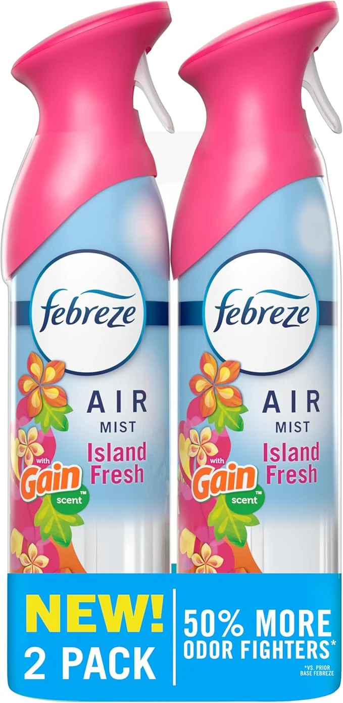 Detailed Febreze Air Mist Air Freshener Spray Odor Fighting Room Spray Deodorizer Premium