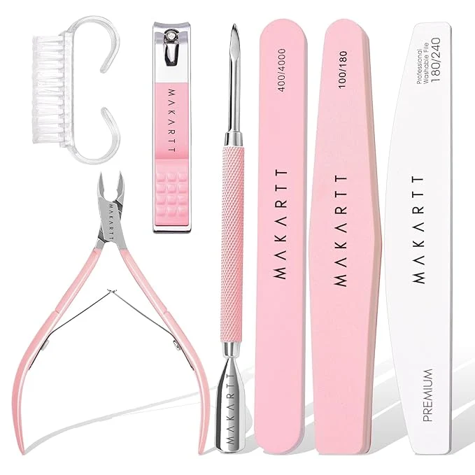 Crafted Makartt Nail File and Buffer Set Manicure Care Kit First-Class