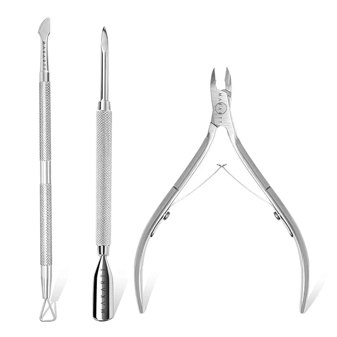 Elite Makartt Cuticle Trimmer with Cuticle Pusher Clean