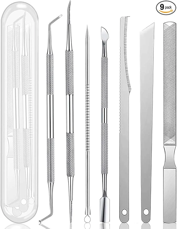 Expertly Made Ingrown Toenail Pedicure Tool Kit Nail File and Nail Lifter Pusher Durable