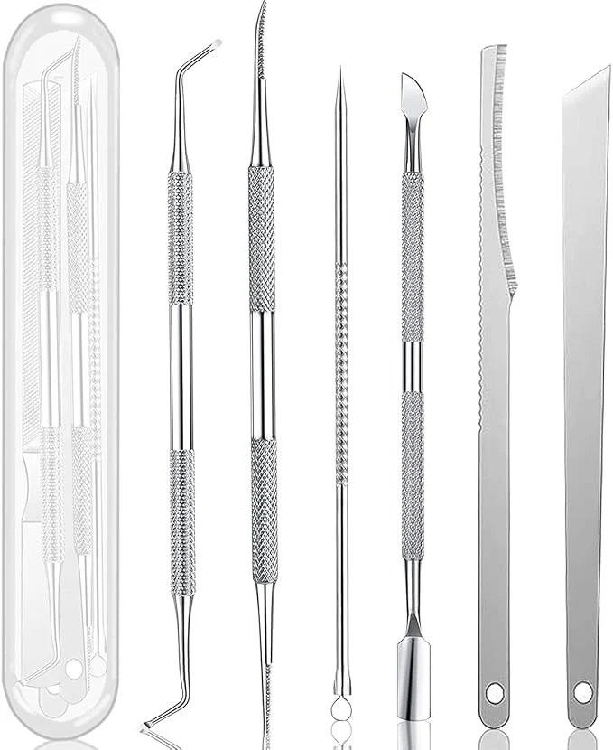 Sustainable Ingrown Toenail Pedicure Tool Kit 7pcs Nail Manicure Kit Stainless Steel Nail Superior