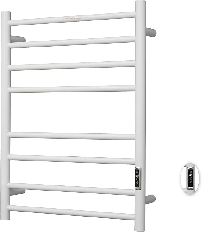 Official Heated Towel Racks for Bathroom Wall Mounted Electric Towel Warmer Racks Stylish
