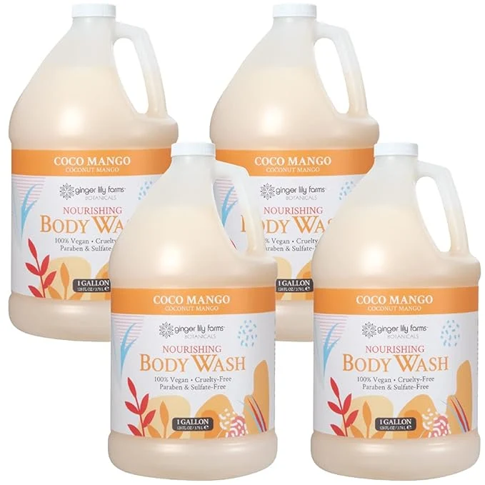 Sustainable Ginger Lily Farms Botanicals Nourishing Body Wash Vegan Cruelty- Powerful
