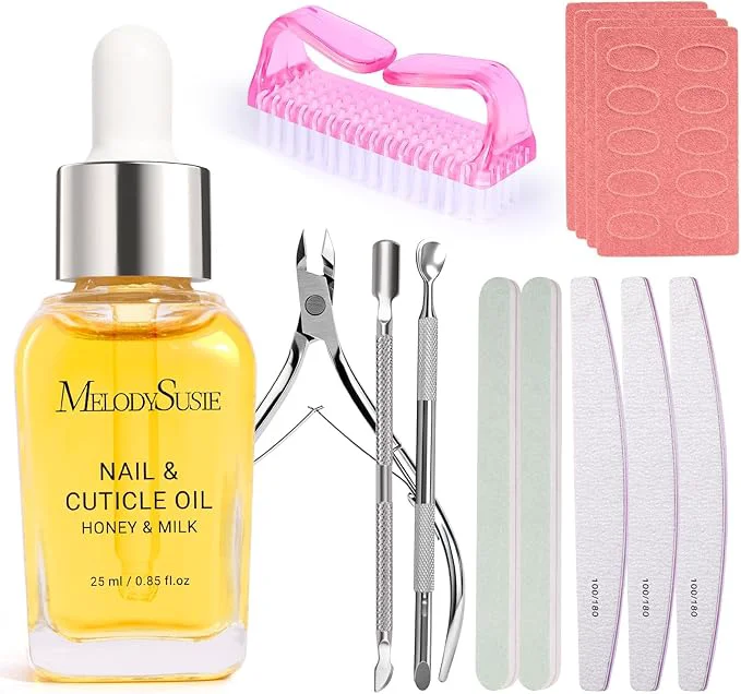 User-Friendly MelodySusie 14PCS Manicure Tools Kit Nail Care Kit Innovative