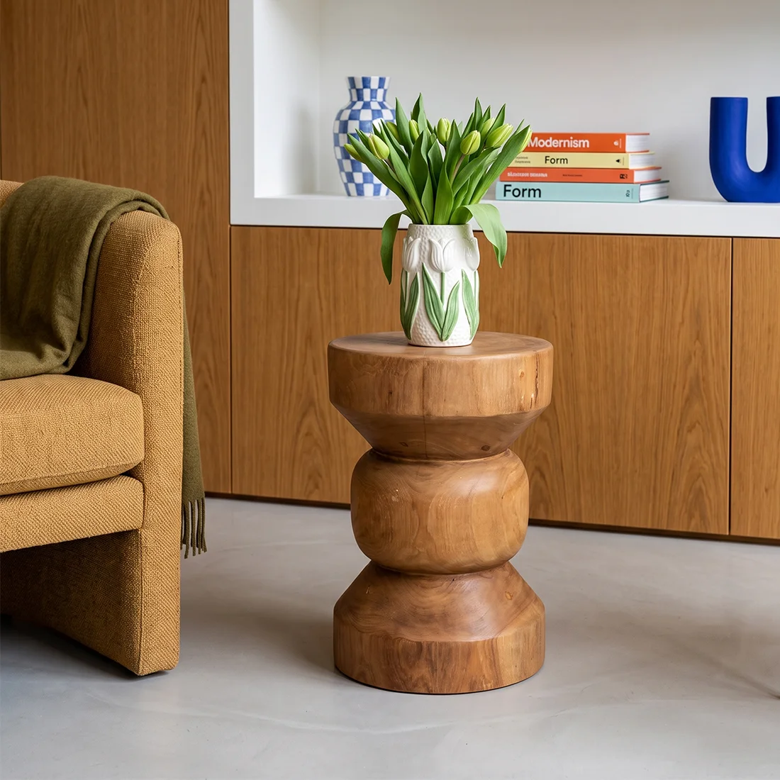 Fashionable Forma side table Ritari natural Versatile