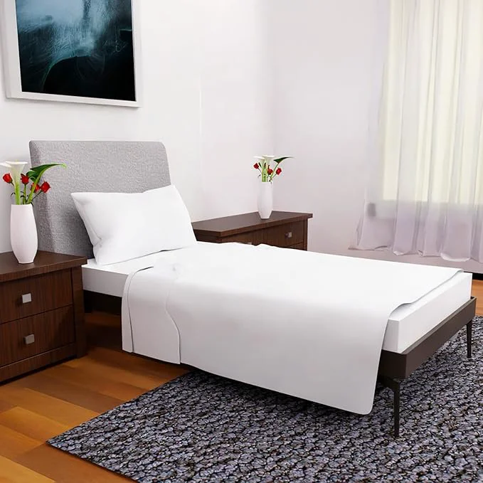 Advanced Twin XL Sheets Set - 3 Piece Bedding - Wrinkle Fade Resistant Double Brushed Microfiber - Deep Pockets Easy Fit - 1800 Series Ultrasoft Cooling Sheets White Dependable