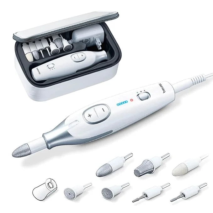 Optimized Beurer MP42 Nail Drill 7-in-1 Nail Kit Reusable