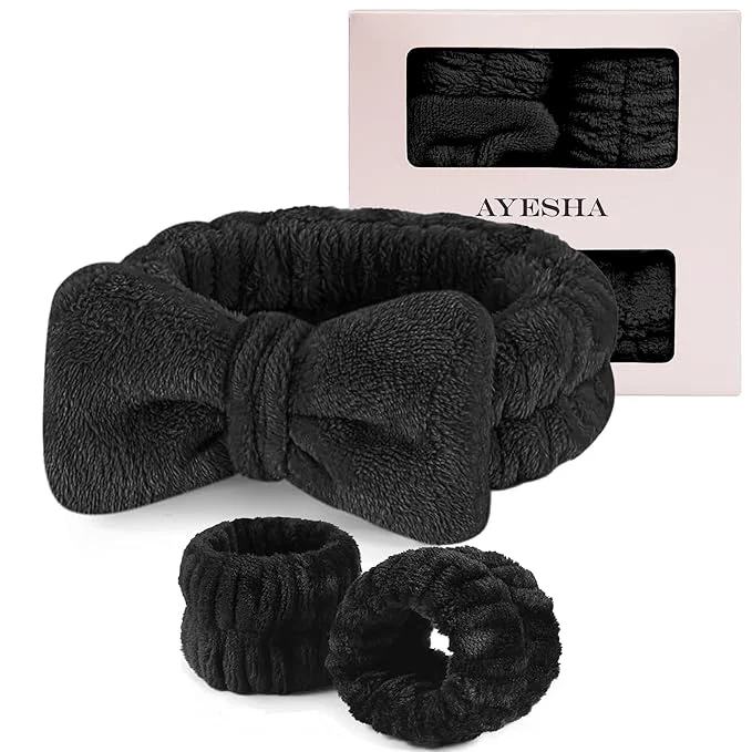 Casual Ayesha Spa Headband and Wristband Set Secure