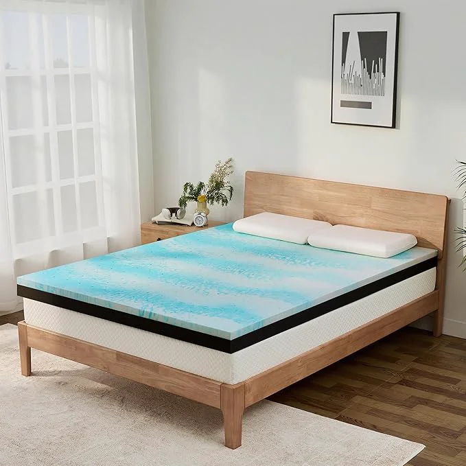 Comfortable Extra Firm Mattress Topper Twin Size 3 Inch Pain Relieving Foam Bed Topper for Extra Support Gel Memory Foam amp High-Density Foam Mattress Pad CertiPUR-US Powerful