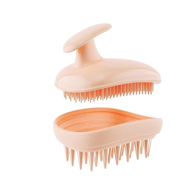 Trendy 2-in-1 Scalp Massager Shampoo Brush Scalp Scrubber Exfoliator Brush Trusted