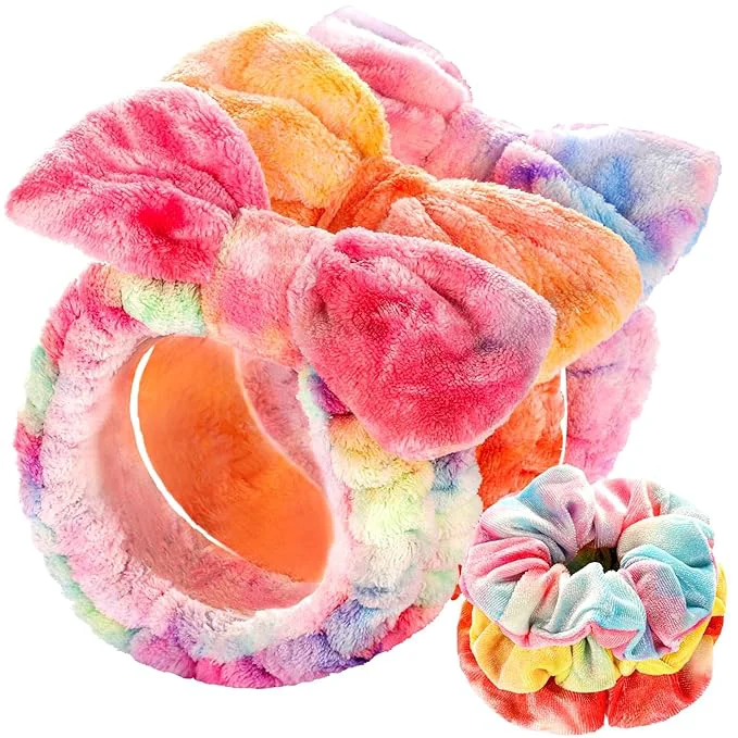 Specialty LEOBRO Spa Headband Bow Skin Care Headband Versatile