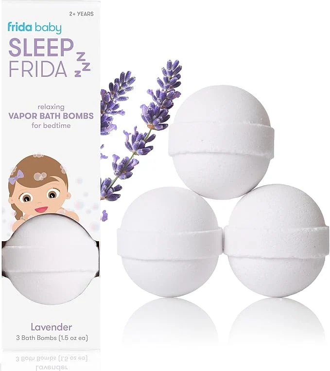 Classic Frida Baby Natural Sleep Bath Bombs Lavender Essential Oil Bath Bombs Durable