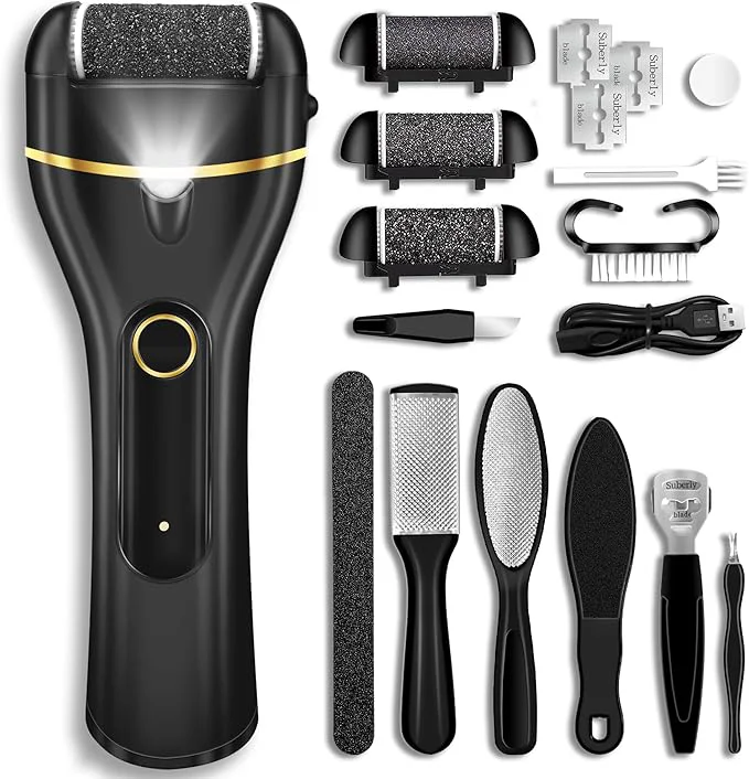 Enhanced Callus Remover for Feet Electric Foot Callus Remover Waterproof Convenient