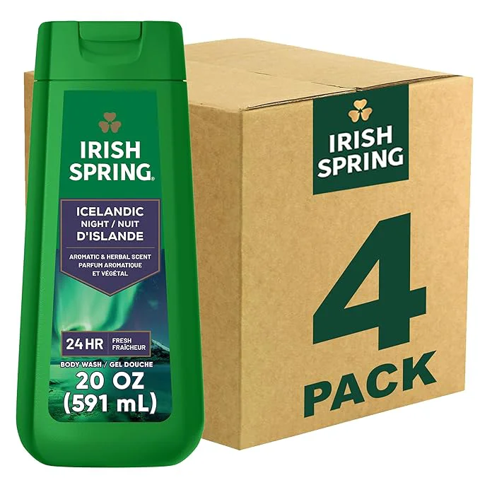 Classic Irish Spring Icelandic Night Moisturizing Face and Body Wash Prestigious