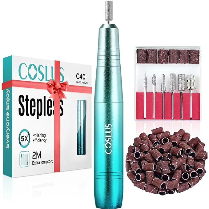 Dependable COSLUS C40 Electric Nail Drill File Professional Smart