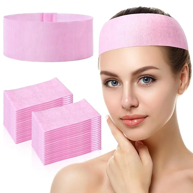 Reliable Waydress 140 Pieces Disposable Spa Facial Headbands Proven