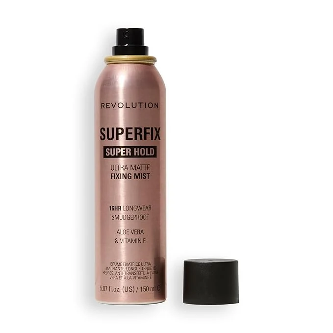 Green Revolution Beauty London Superfix Misting Makeup Setting Spray Ultra Matte Trendy