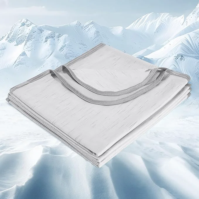 Lightweight Elegear Cooling Blanket for Hot Sleepers Double-Sided Arc-Chill® 3.0 Cooling Tech Q-Max gt 0.5 Cool to Touch Cooling Blankets Soft Breathable Summer Blanket for Night Sweats amp Hot Flashes King Green