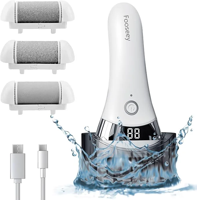 Flexible Upgraded Electric Foot Callues Remover Portable Electric Foot Files Carefully Designed