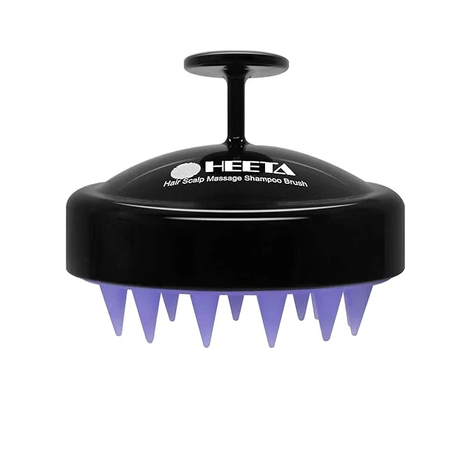 High-Performance HEETA Scalp Massager Hair Growth Soft Silicone Scalp Scrubber Shampoo Brush Original Design