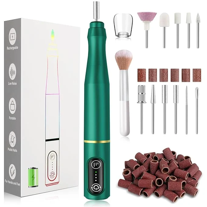 Easy-to-Use TUOBEO Cordless Nail Drill Electric Rechargeable File Kit Professional Efile Enhanced