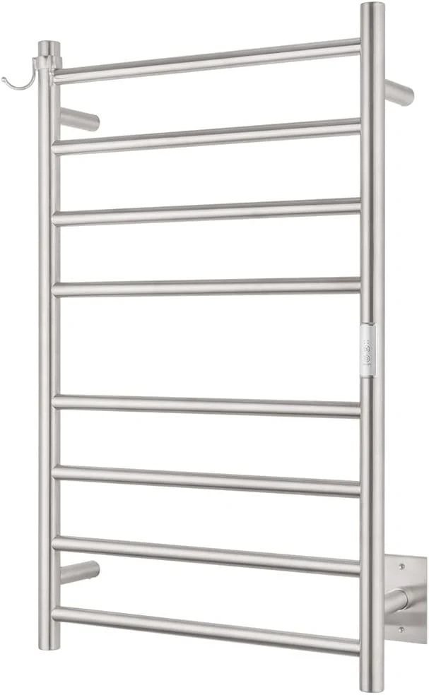 Long-Lasting Wall Mounted Towel Warmer 8 Bars Original