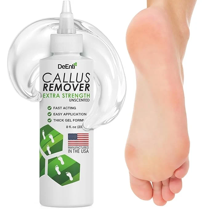 Practical DeEnti Callus Remover for Feet Extra Strength Foot Callus Remover Gel Recyclable